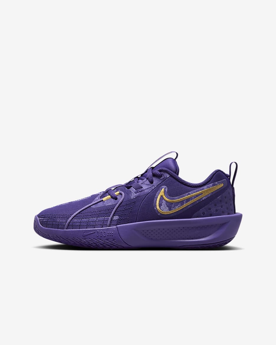 Purple nike shoes kids best sale